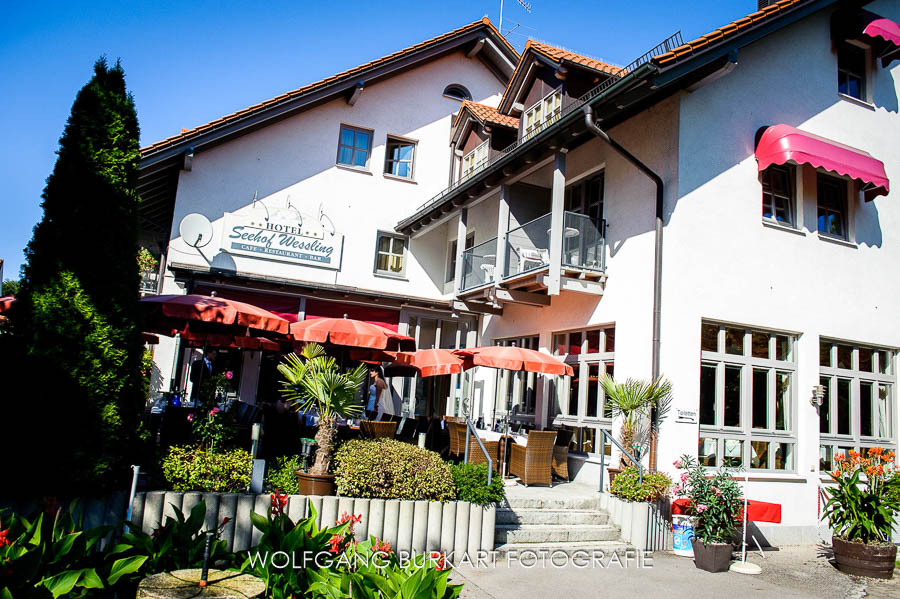 Hochzeitsfotograf aus München im Seehof Wessling