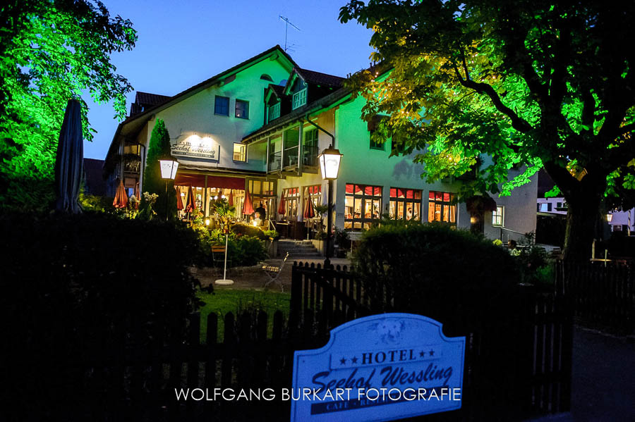 Hochzeits-Foto-Reportage München, Hotel Seehof Wessling