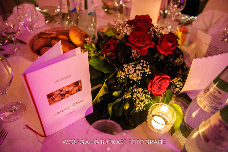 Reportage Hochzeit Photograph Miesbach, Tischdeko