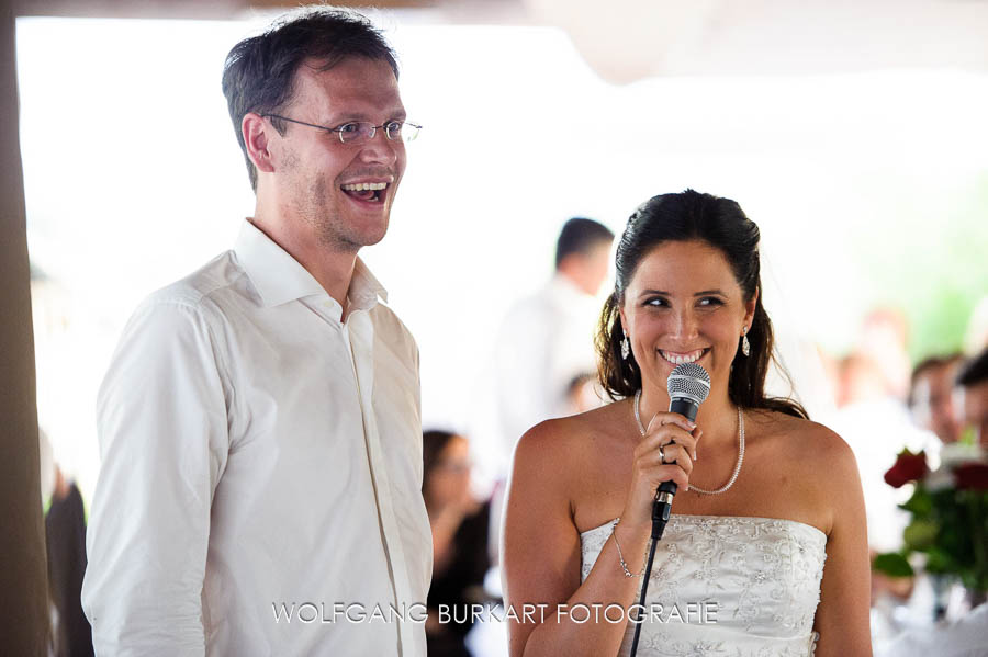 guter Hochzeitsfotograf Wolfratshausen, Rede der Braut