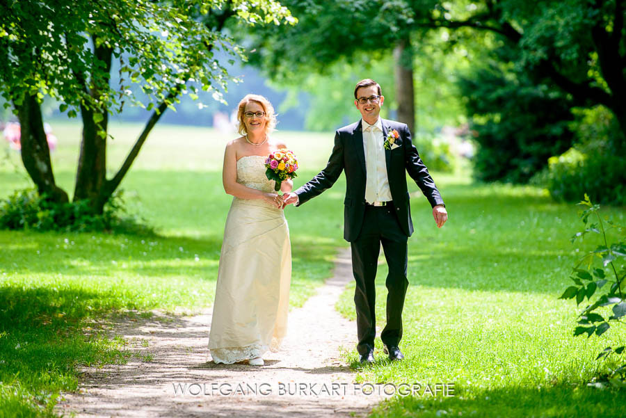 Hochzeitsfotograf München, Hochzeitsaufnahme in Schwabing