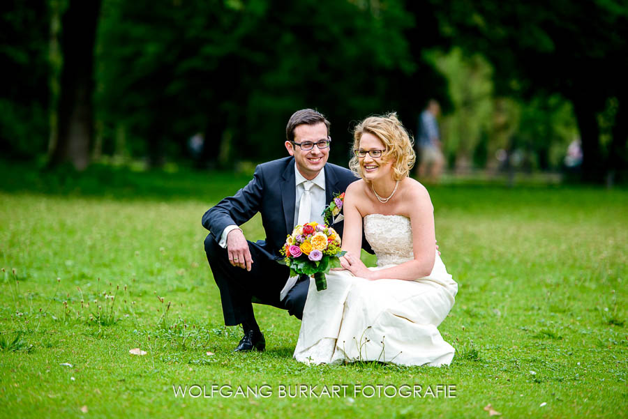 Hochzeitsfotograf München, Hochzeitsfoto im Englischen Garten