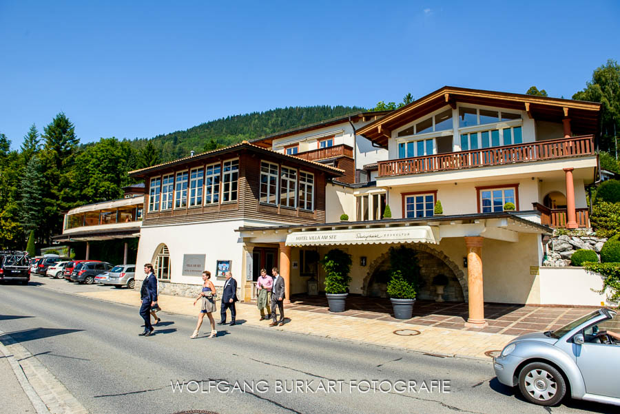 Hochzeitsfoto-Reportage Tegernsee Villa am See Hotel