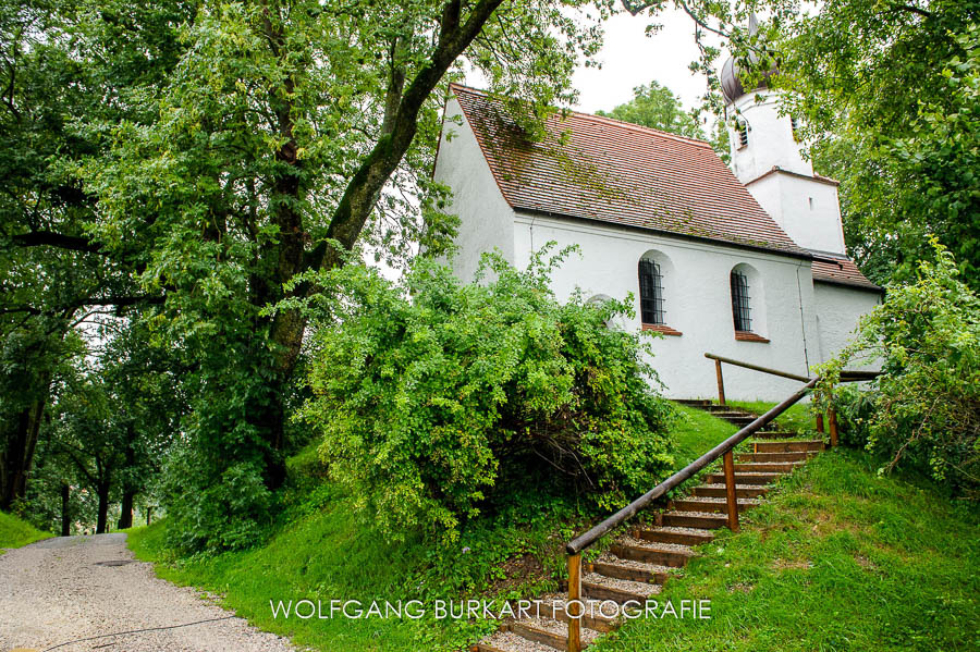 Hochzeitsfotografie München, Kapelle von Gut Thurnsberg bei Kranzberg Freising