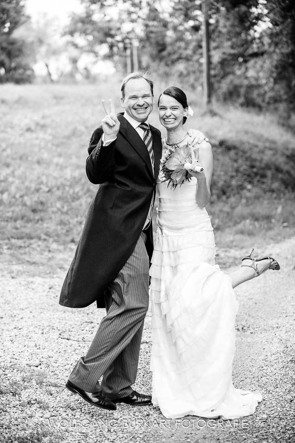 Hochzeits-Fotograf Freising, Braut mit Bruder