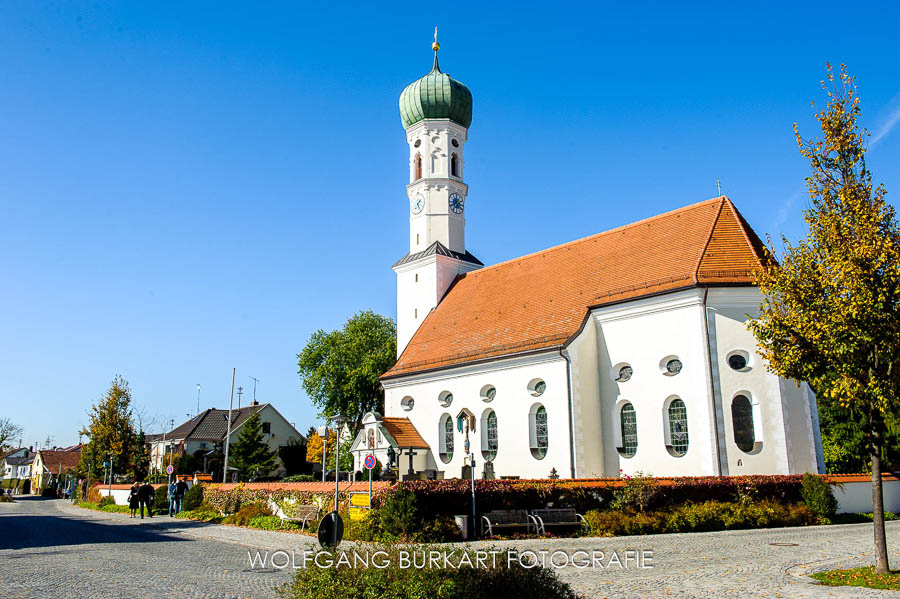 Hochzeits-Foto-Reportage München, St. Andreas in Kirchheim