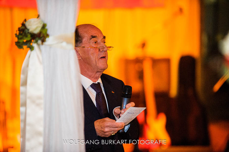 Hochzeit Fotograf München, Rede des Brautvaters