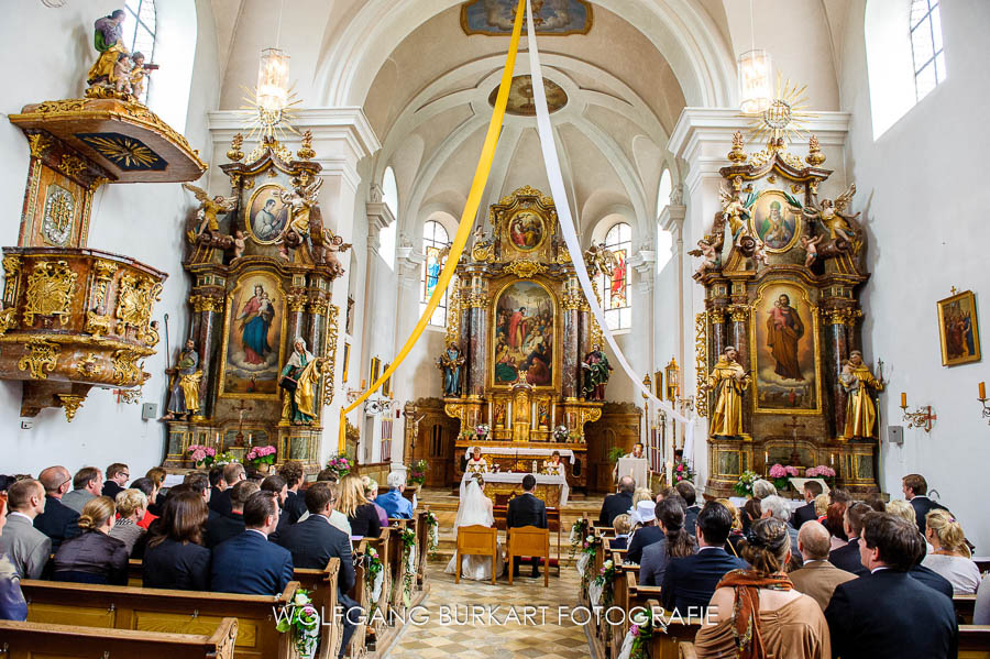 Hochzeit Fotograf Chiemsee, bei der Trauung