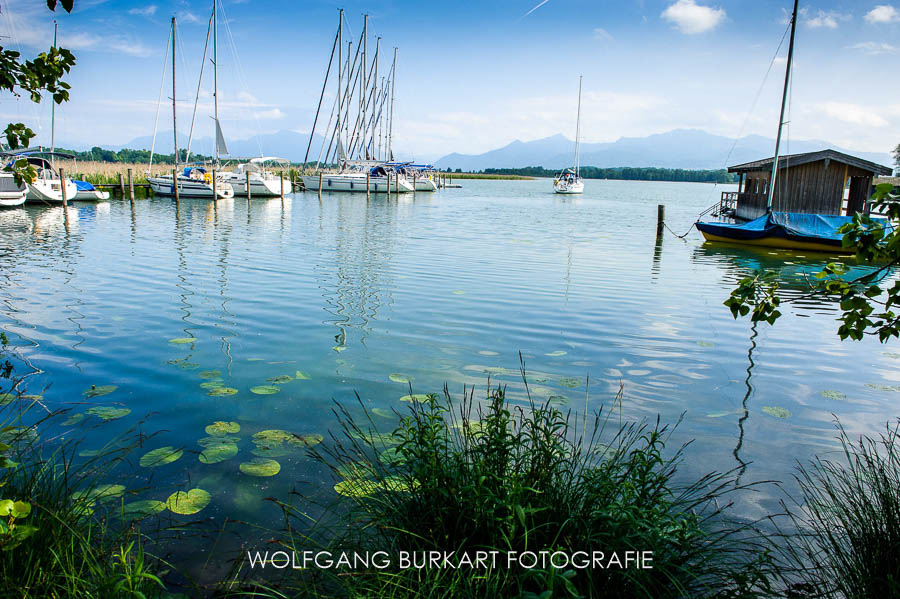 Hochzeits-Fotograf Bayern, Hochzeit am Chiemsee, Bootshaus